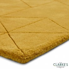 Additional picture of Kasbah KB2025 Wool Ochre Rug 120 x 170cm