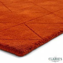 Additional picture of Kasbah KB2025 Wool Terracotta Rug 150 x 230cm