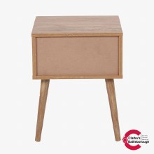 Additional picture of Larvik Natural Eucalyptus Wood Lamp Table