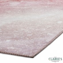 Additional picture of Michelle Collins OS0077 Printed Rose Rug 120 x 170cm