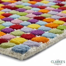 Additional picture of Prism PR429 Wool Multicolour Rug 150 x 230cm