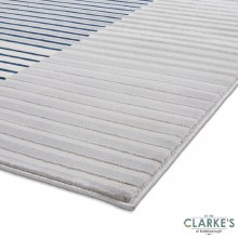 Additional picture of Apollo 2681 Grey/Navy Rug 120 x 170cm