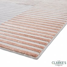 Additional picture of Apollo 2681 Grey/Rose Rug 160 x 220cm