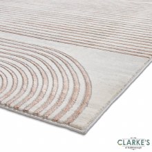 Additional picture of Apollo 2683 Grey/Rose Rug 120 x 170cm