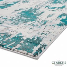 Additional picture of Apollo GR579 Grey/Green Rug 120 x 170cm