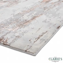 Additional picture of Apollo GR579 Grey/Rose Rug 120 x 170cm