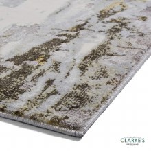 Additional picture of Apollo GR580 Grey/Gold Rug 120 x 170cm