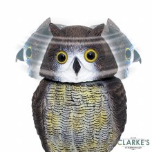 Additional picture of Defenders Wind Action Owl Decoy