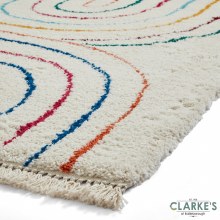 Additional picture of Boho C443 Multi Colour Rug 120 x 170cm