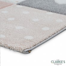 Additional picture of Brooklyn Kids Rug Pink 80 x 150cm