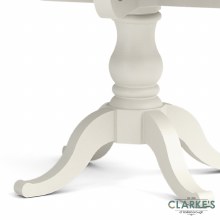 Additional picture of Chichester Ivory Round Extending Dining Table