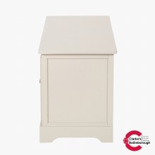 Additional picture of Croft Linen Pine Wood 3 Drawer Unit