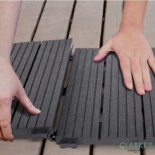 Additional picture of Cosmo Deck Tiles Coffee Brown