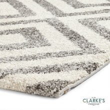 Additional picture of Elegant 4893 Grey/White Rug 120 x 170cm