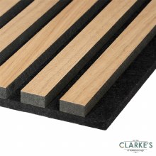 Additional picture of FibroTech Acoustic Wall Panel Light Oak