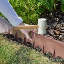 Additional picture of FlexEdge Garden / Lawn Edging 15cm Brown
