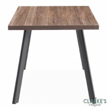 Additional picture of Frederic Walnut Top Dining Table 120cm