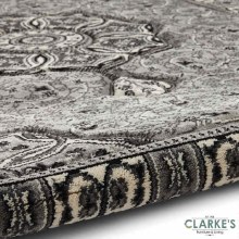 Additional picture of Heritage Traditional Grey Rug 160 x 230cm