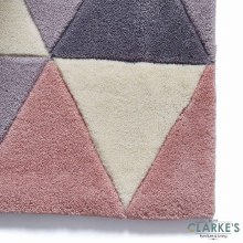 Additional picture of Hong Kong Rug HK3653 Grey / Rose 120 x 170cm
