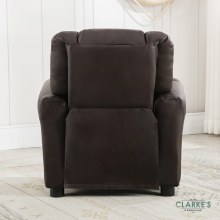 Additional picture of Kids Recliner Chair with Cup Holder Chocolate