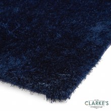 Additional picture of Lux Shaggy Rug Navy 120 x 170 cm