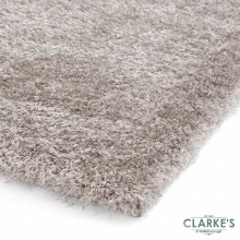Additional picture of Lux Shaggy Rug Silver 160 x 230 cm