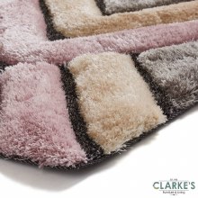 Additional picture of Noble House Rug NH8199 Grey / Rose 120x170cm