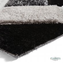 Additional picture of Olympia 2239 Black/White Rug 120 x 170cm