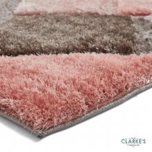 Additional picture of Olympia 2239 Grey/Pink Rug 120 x 170cm