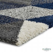 Additional picture of Royal Nomadic 7611 Grey / Navy 120 x 170cm