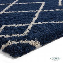 Additional picture of Royal Nomadic A638 Navy Rug 120 x 2170cm