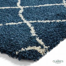 Additional picture of Scandi Berber G257 Navy/Cream Rug 120 x 170cm