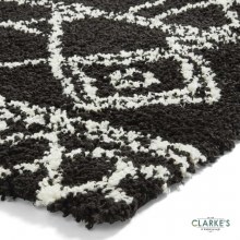 Additional picture of Scandi Berber G276 Black/White Rug 120 x 170cm