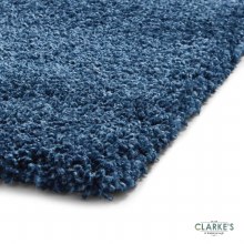 Additional picture of Sierra 9000 Shaggy  Dark Blue Rug 120x x 170cm