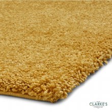 Additional picture of Sierra 9000 Shaggy  Yellow Rug 120x x 170cm