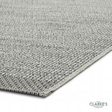 Additional picture of Stitch 9682 Outdoor Rug Silver/Black 160 x 220cm