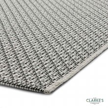 Additional picture of Stitch 9683 Outdoor Rug Ivory/Black 160 x 220cm