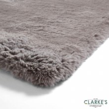 Additional picture of Super Teddy Grey Rug 120 x 170cm