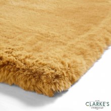 Additional picture of Super Teddy Mustard Rug 120 x 170cm