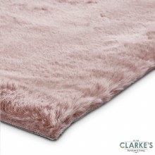 Additional picture of Teddy Rug Rose 120 x 170cm