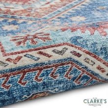 Additional picture of Topaz Traditional Dark Blue Rug 150 x 230cm