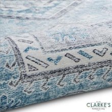 Additional picture of Topaz Traditional Light Blue Rug 120 x 170cm