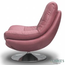 Additional picture of Axis Swivel Chair Pink