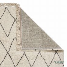 Additional picture of Boho 8280 Cream/Grey Rug 160 x 230cm