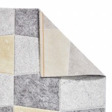 Additional picture of Brooklyn Rug 22192 Grey/Yellow Rug 160x220cm