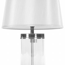 Additional picture of Carlee Table Lamp Silver 55cm