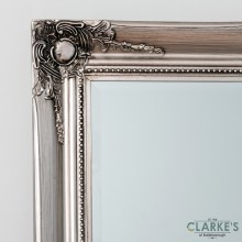 Additional picture of Chateau Cheval Free Stand Mirror Large Silver 168cm