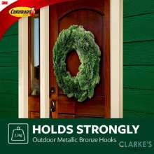 Additional picture of Command 3M Outdoor Large Metallic Bronze Designer Hook