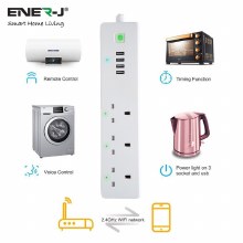 Additional picture of ENER-J Smart Extension Lead with USB Ports
