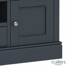 Additional picture of Edinburgh Large Tv Unit Charcoal